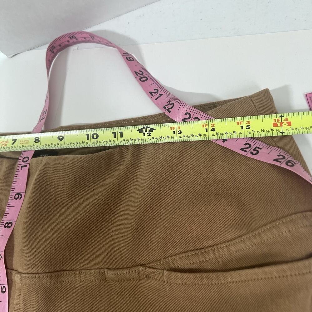 J. Jill Wearever Collection Pants Medium Slimming Tan Beige Straight Leg Pockets - Picture 9 of 11